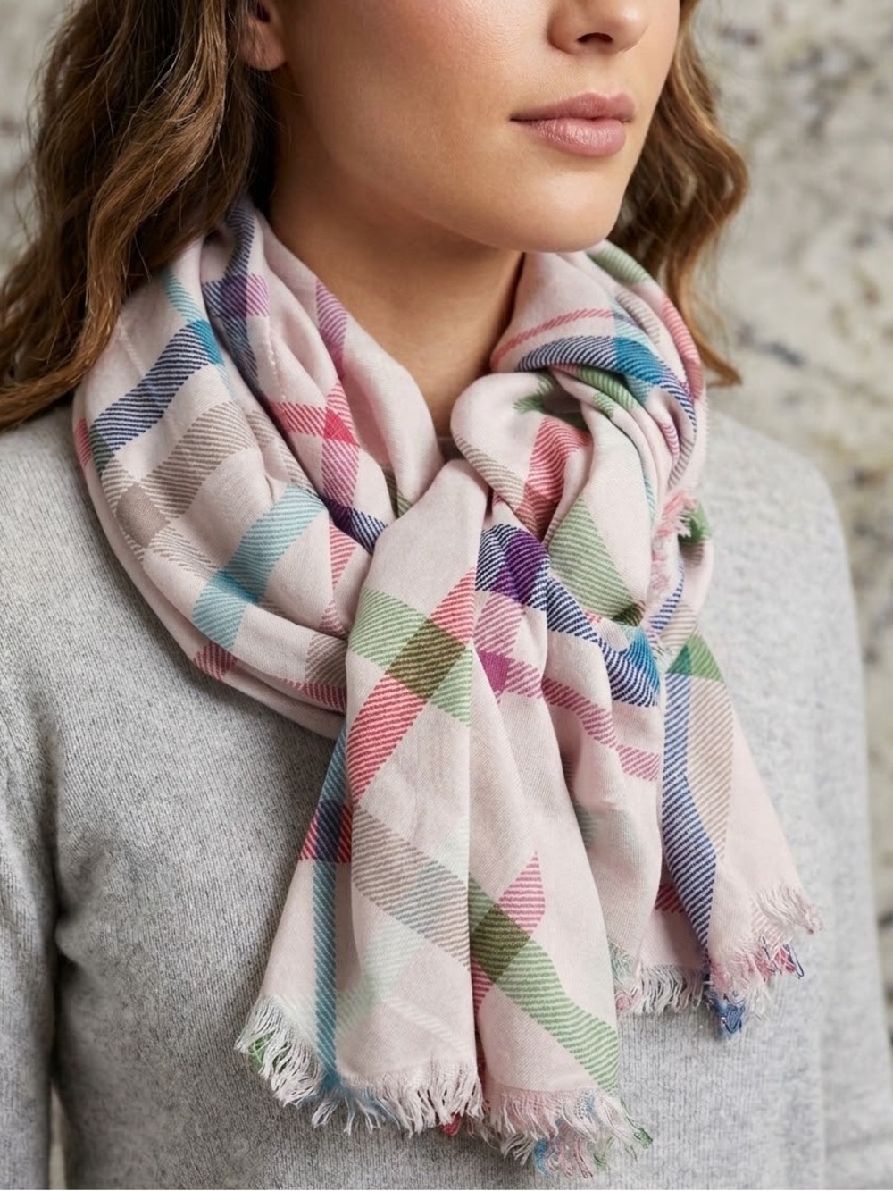 Coach Tattersall Square Scarf NWT